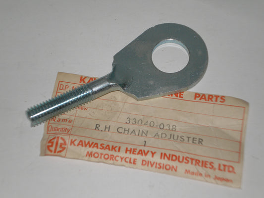 KAWASAKI G31M Centurion Rear Wheel R/H Chain Adjuster 33040-038