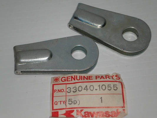 KAWASAKI KX60 KX80 KDX80 Rear Wheel Drive Chain Adjusters  33040-1055