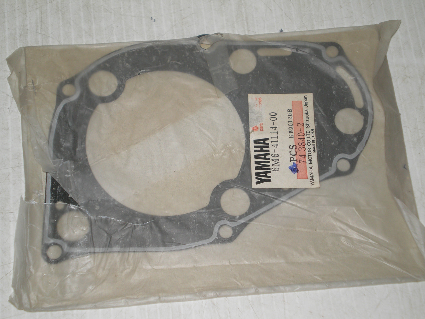 YAMAHA WR650  Exhaust Outer Gasket 6M6-41114-00 6M6-41114-A0