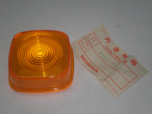 HONDA C70 CB125 CT70 CT110 NA50 NC80 XL80 Factory Turn Signal Lens 33402-166-003