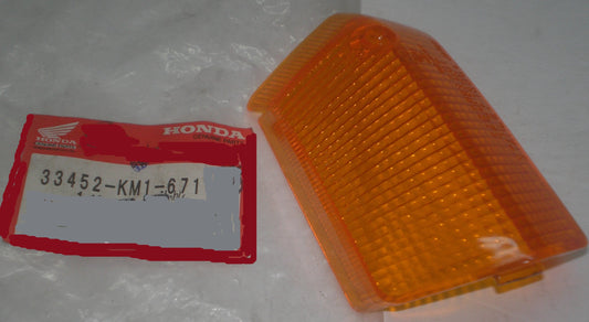 HONDA CH250 Factory R/H Turn Signal Lens 33452-KM1-671