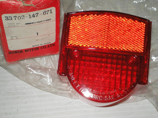 HONDA CT125 CT200 NA50 NC50 NU50 PA50 Factory Tail Light Lens 33702-147-671 / 33702-190-671