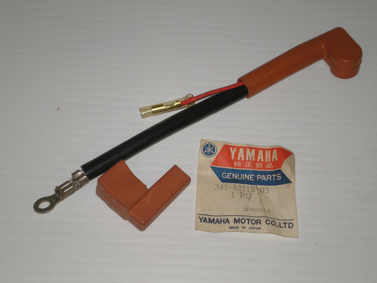 YAMAHA TX750 Factory Battery Positive / Plus Lead Wire 341-82115-03