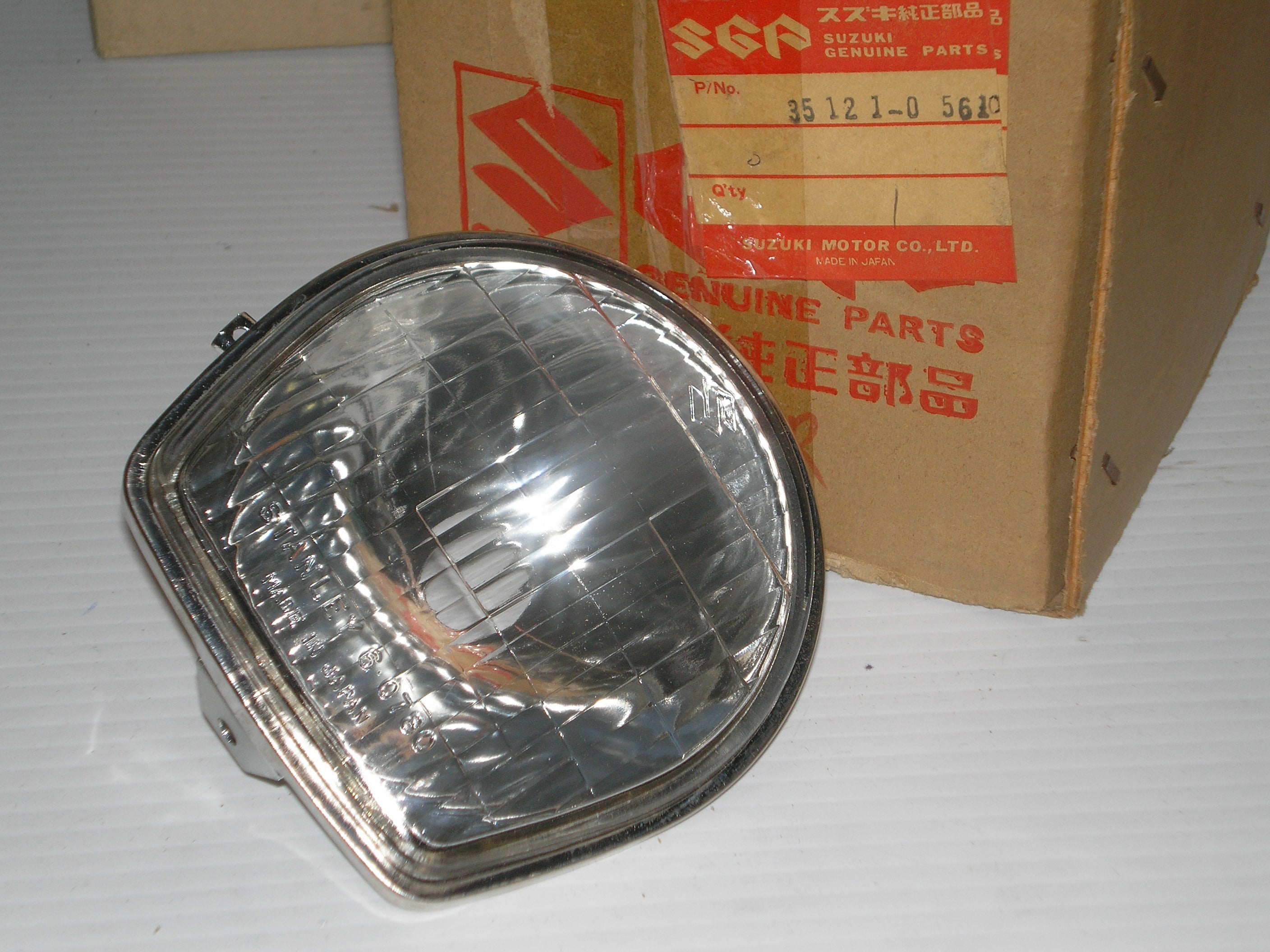 SUZUKI AC50 AS50 MT50 Factory Headlight Lens Unit 35121-05610 – Pro ...