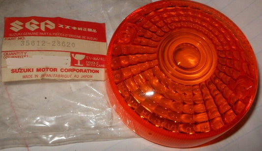 SUZUKI GS GT OR TC TS Factory Turn Signal Lens 35612-28620