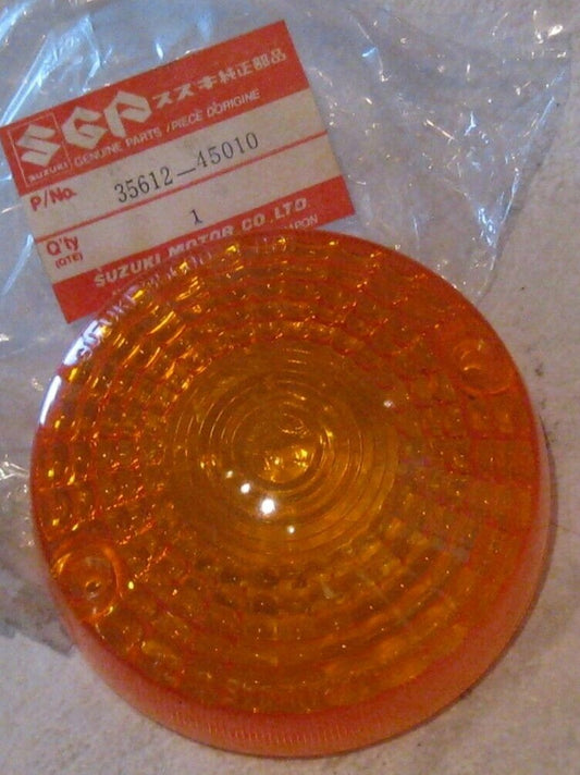 SUZUKI GS550 GS750 GS850 GS1000 GT750  Factory Turn Signal Lens  35612-45010 / 35612-45011