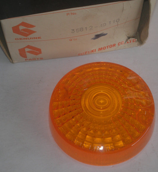 SUZUKI GS1000  GS1100  Factory Turn Signal Lens  35612-49110