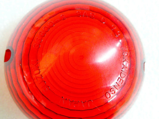 SUZUKI RE5 Rotary Factory Red R/H & L/H Turn Signal Lens 35652-37610