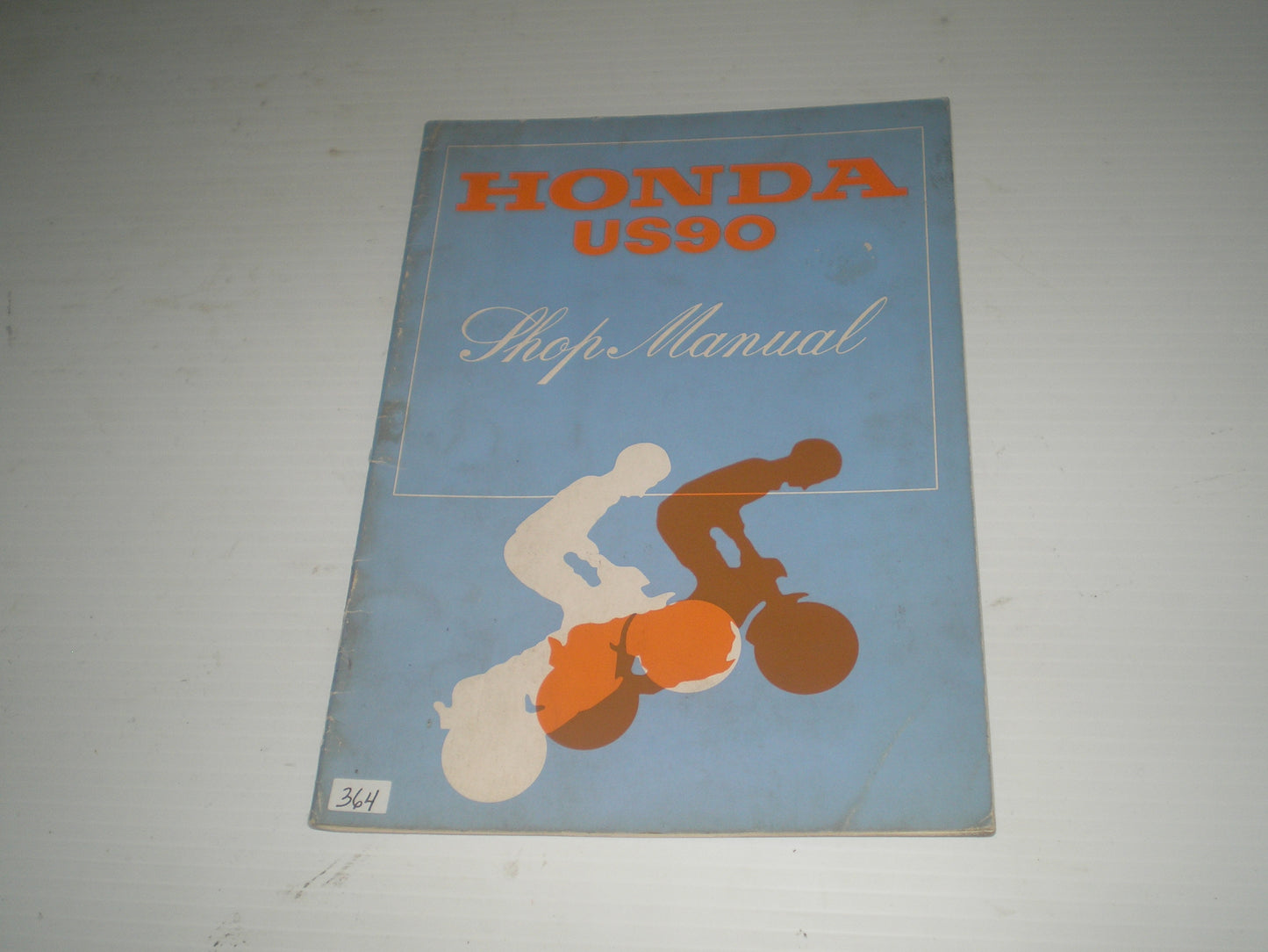 HONDA US90 1971  Factory Service Manual  629181  #364