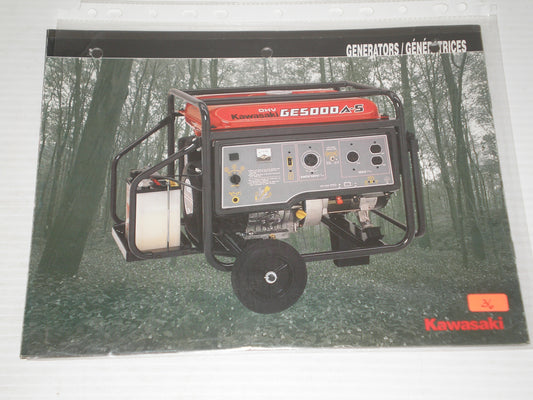 KAWASAKI  GENERATOR   BOCHURE  # 36