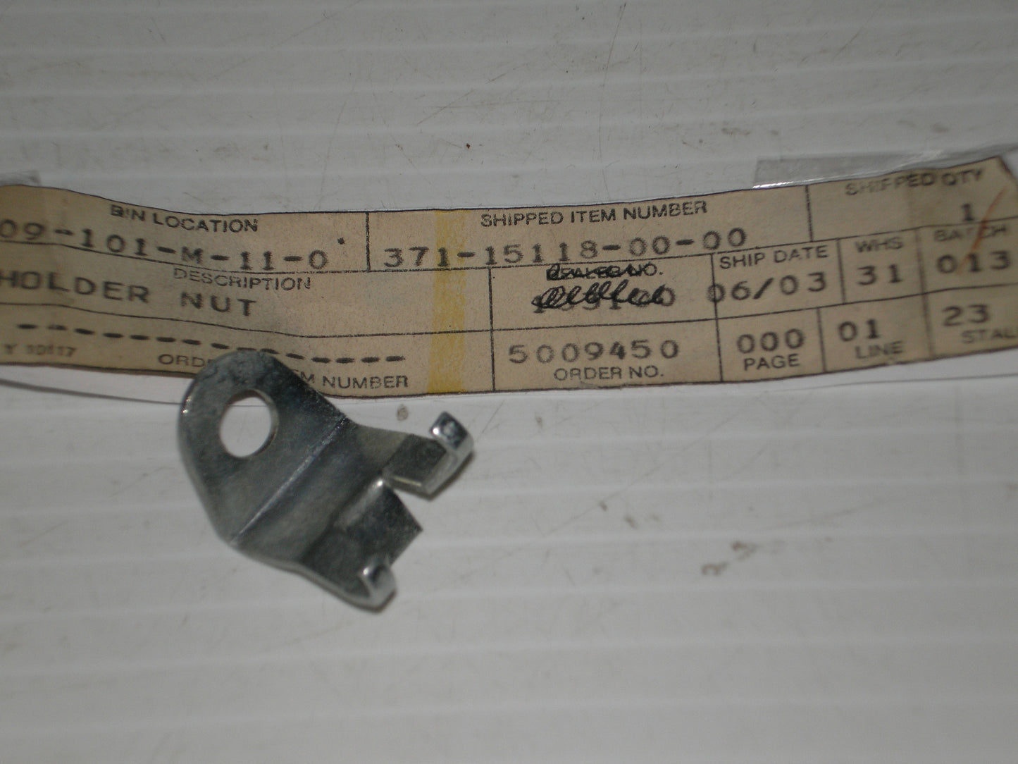 YAMAHA TX500 XS500 1973-1977 Nut Holder 371-15118-00