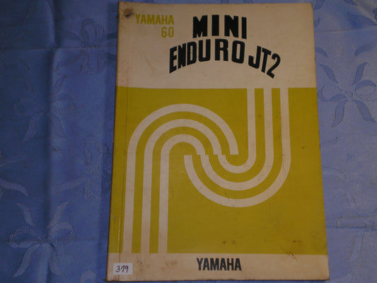 YAMAHA 60  JT2  Mini Enduro 1971 Service Manual  #379