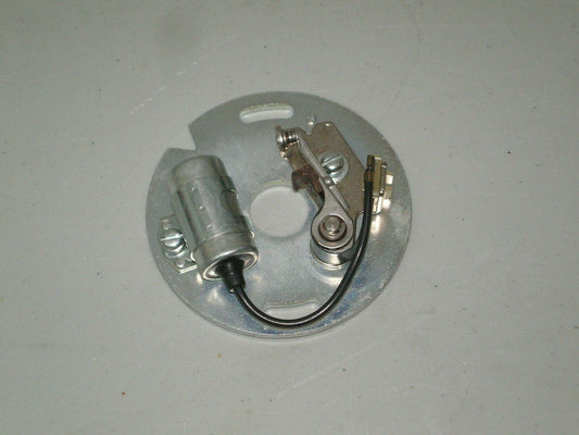 Harley Davidson Big Twin & XL Points Plate with Points & Condenser 32577-70