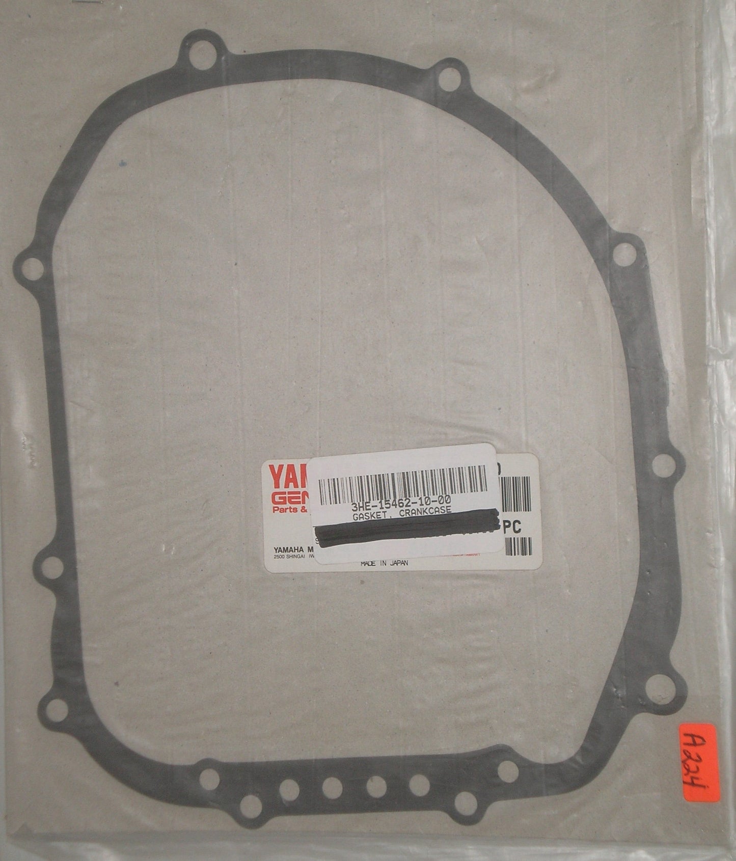 YAMAHA FZR400  FZR600  Clutch Cover Gasket  3HE-15462-10 / 1WG-15462-00