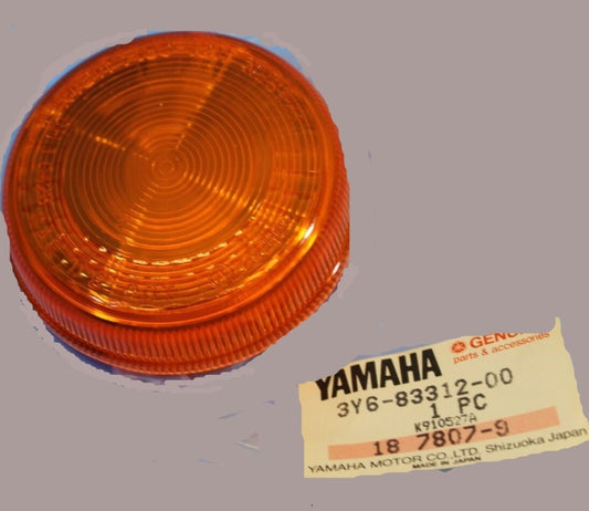 YAMAHA RD350 RZ350 SR185 SR250 Factory Turn Signal Lens 3Y6-83312-00