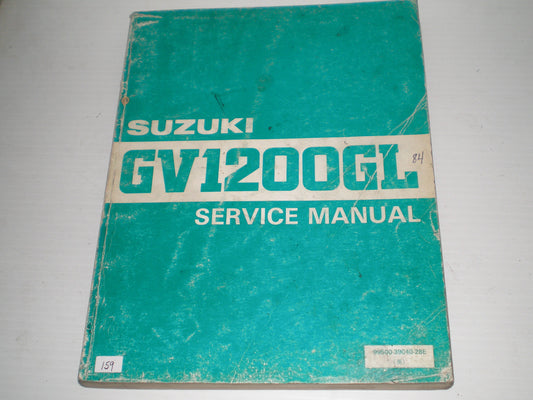 SUZUKI GV1200 GL 1985 Service Manual  99500-39040-28E  #159