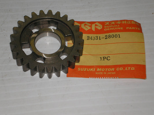 SUZUKI DS185 GT185 RV125 TC185 TS125 TS185 71-80 Third Driven Gear 24331-28001