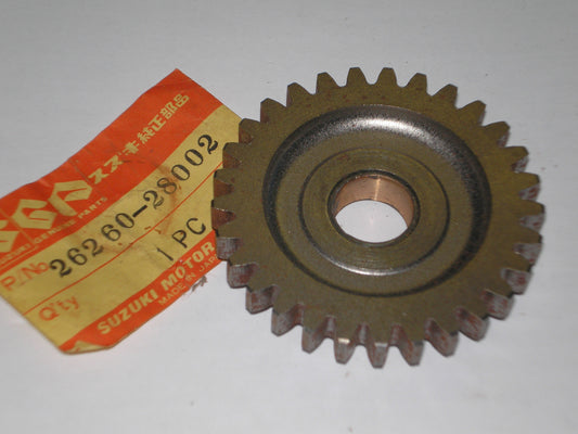 SUZUKI DS GT RM RV TC TM TS  Kick Starter Idle Gear 26260-28002