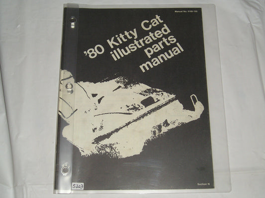 ARCTIC CAT Kitty Cat Illustrated Parts Catalogue 0185-150 #S203