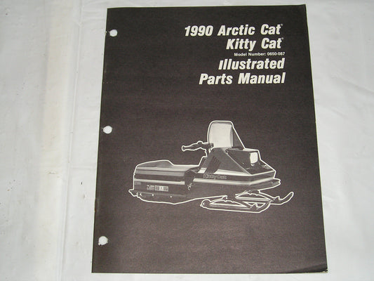 ARCTIC CAT Snowmobile Kitty Cat 1990 Parts Manual #S40