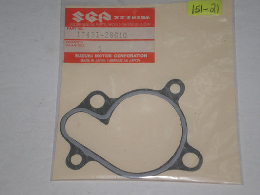 SUZUKI RM250 RMX250 Engine Coolant Pump Case Gasket 17431-28C10