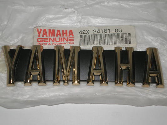 YAMAHA XV700 XV100  L/H Gas Tank Emblem #1 42X-24161-00