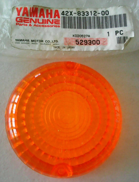 YAMAHA V-MAX VMAX XJ XV XVS XVZ Factory Front Turn Signal Lens 42X-83312-00 / 42X-83312-09