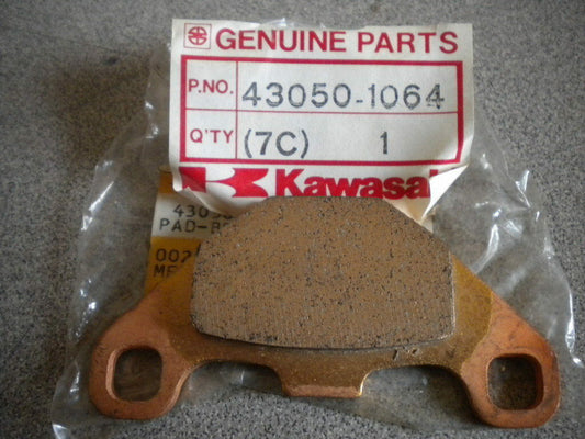 KAWASAKI KX125 KX250 KX500 KDX200 Factory Front Brake Pad 43050-1064
