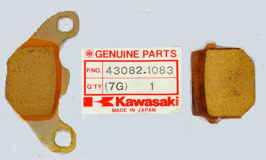KAWASAKI KX80 1988-1993 Factory Brake Pad Set 43082-1083