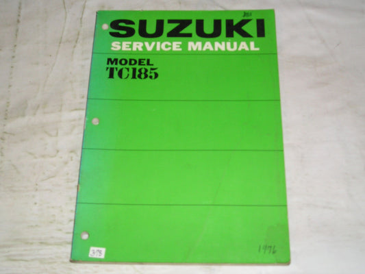SUZUKI TC185 Ranger 1975 Factory Service Manual #378