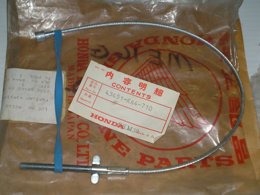 HONDA CR250 R-D 1983 Rear Brake Cable 43451-KA4-710