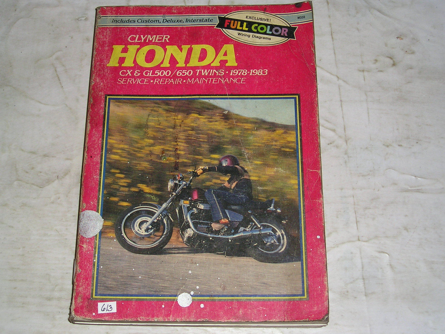 HONDA CX500 CX650 GL500 GL650 Twins 1978-1983 Clymer Service Manual  M335  #613