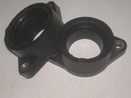 YAMAHA XS1 XS2 TX650 XS650 Carburetor Intake Joints Set/2 256-13565-01 / 447-13565-00 / 256-13555-01 / 447-13555-00