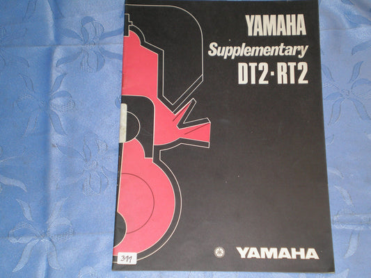 YAMAHA DT2  RT2 1972  Supplementary Service Manual  #377