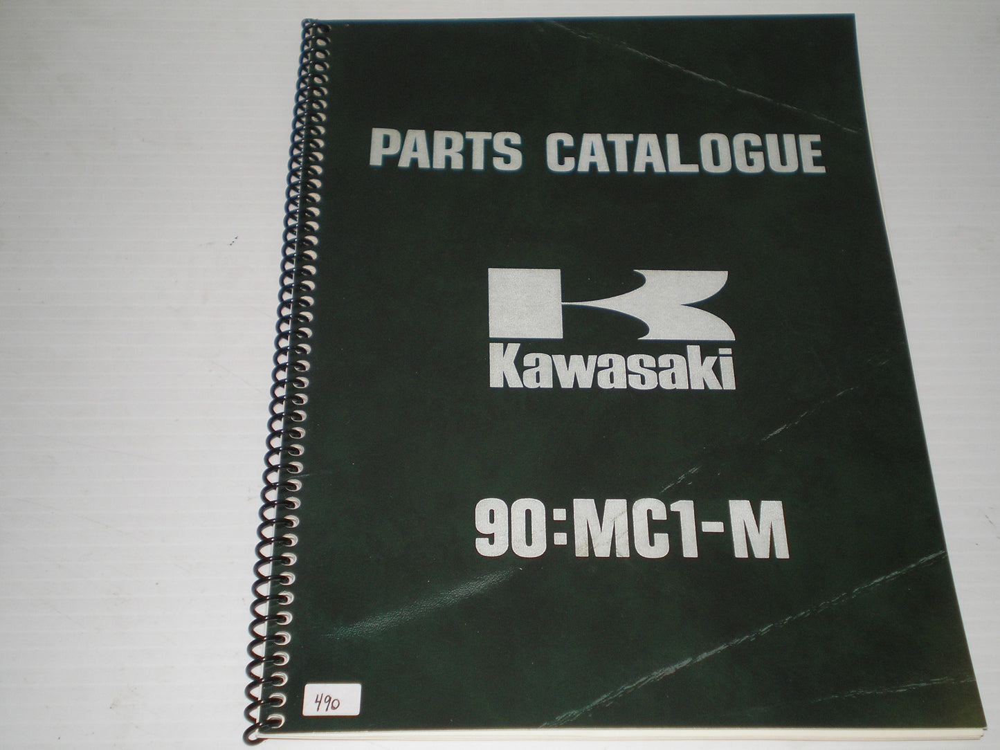 KAWASAKI MC1 90:MC1-M 1974 Parts Catalogue  99997-633  #490