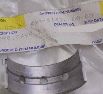 YAMAHA FJ600 FZ600 XJ550 YX600 Crankshaft Main Bearing 49A-11416-00 / 4G0-11416-00