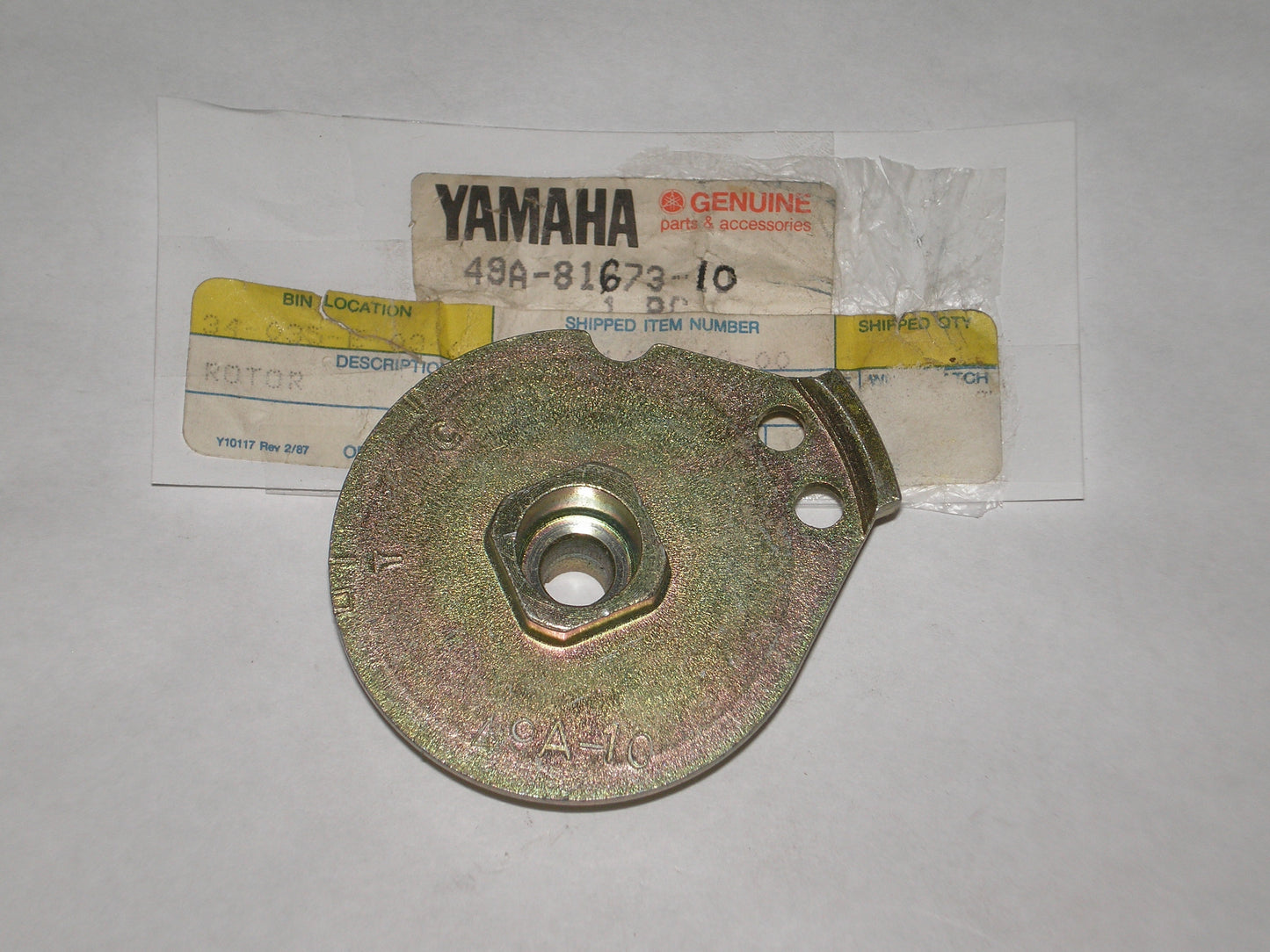 YAMAHA FJ600 FZ600 YX600  Pick up Coil Base Ignition Governor Rotor 49A-81673-10