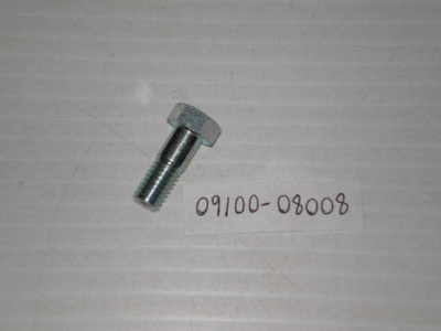 SUZUKI K10 K11 K15 1968 Chrome Fitting Bolt 09100-08008