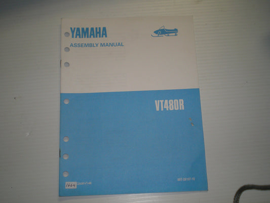 YAMAHA VT480 R Venture XL 1991 Assembly Manual 88T-28107-10 LIT-12668-01-32 #S9