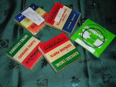 KAWASAKI G5 1972 1 set Piston Rings .040" or 1mm O/S 13024-043