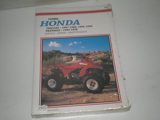 HONDA TRX250X  TRX300EX  1987-1996  Clymer Service Manual  M456  #1471