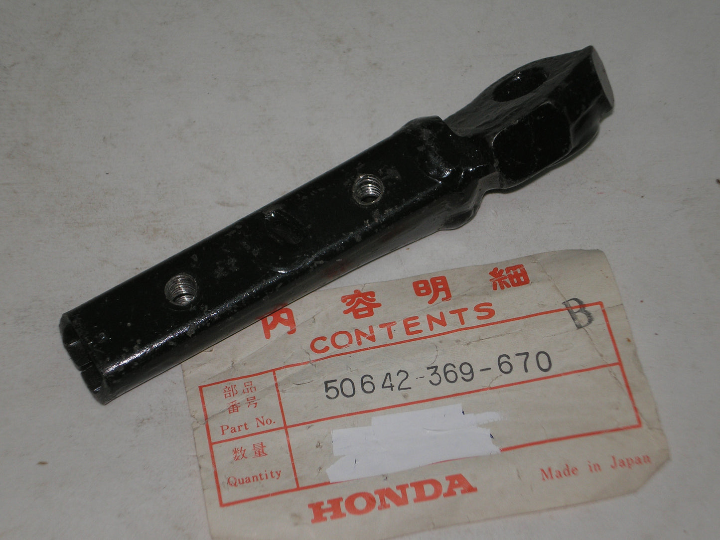 HONDA CB360 CB400 CB500 CJ360 CL360 GL1000 L/H Foot Step 50642-369-670B