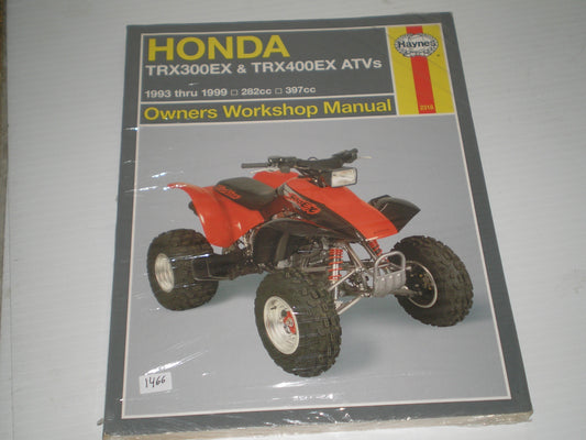 HONDA TRX300 TRX400 ATVs  1993-1999  Haynes Workshop Manual 2318  #1466