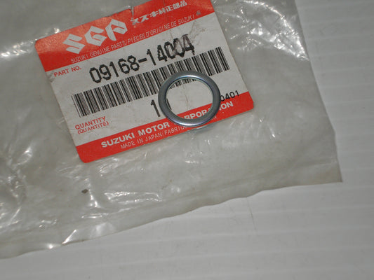 SUZUKI ALT DR DS GN GR GS GSX GT GV LS LT PE RE5 RM RS RV SP T350 TC TM TS VS XN Drain Plug Gasket 09168-14004