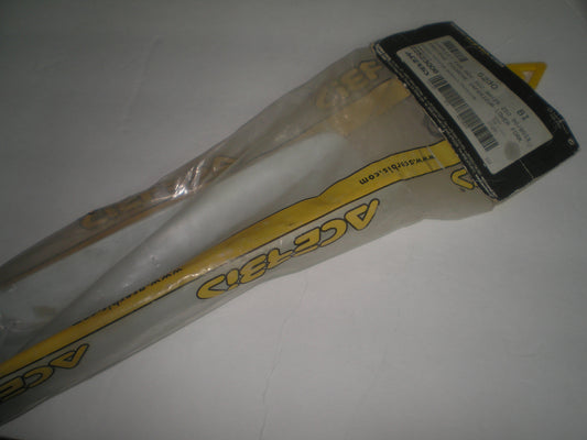 SUZUKI RM125 RM250  White Front Left Lower Fork Cover   Acerbis # 22-5230-06