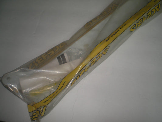SUZUKI RM125 RM250  White Front Left Lower Fork Cover   Acerbis # 22-5230-06