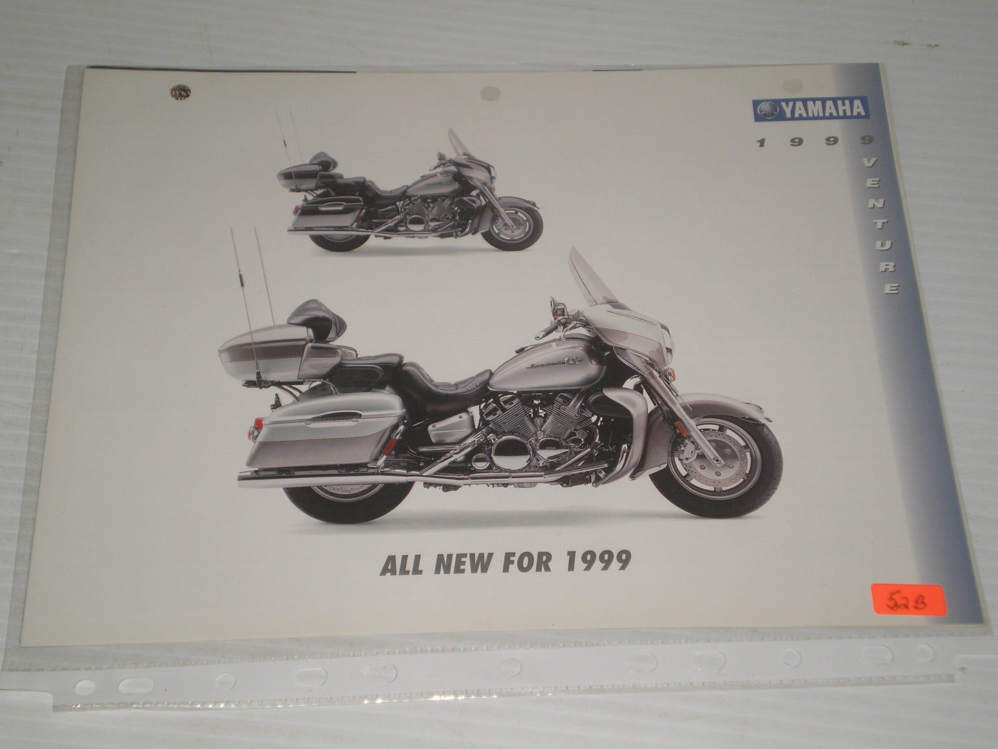 YRMAHA 1999  STAR VENTURE MOTORCYCLE SAL BROCHURE 52B