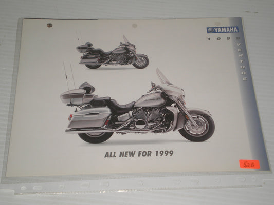 YRMAHA 1999  STAR VENTURE MOTORCYCLE SAL BROCHURE 52B