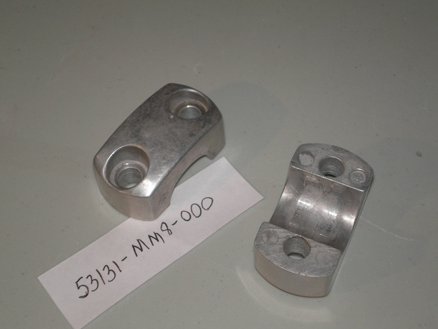 HONDA VT600 VT750 VT1100 VTX1300 Handle Bar Clamps Set/2 53131-MM8-000