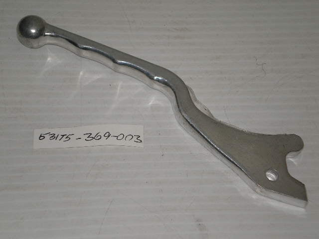 HONDA CB350 CB360 CB400 CB450 CB500 CB550 CB750 GL1000 MT125  R/H Polished Aluminum Brake Lever 53175-300-020 / 53175-369-003